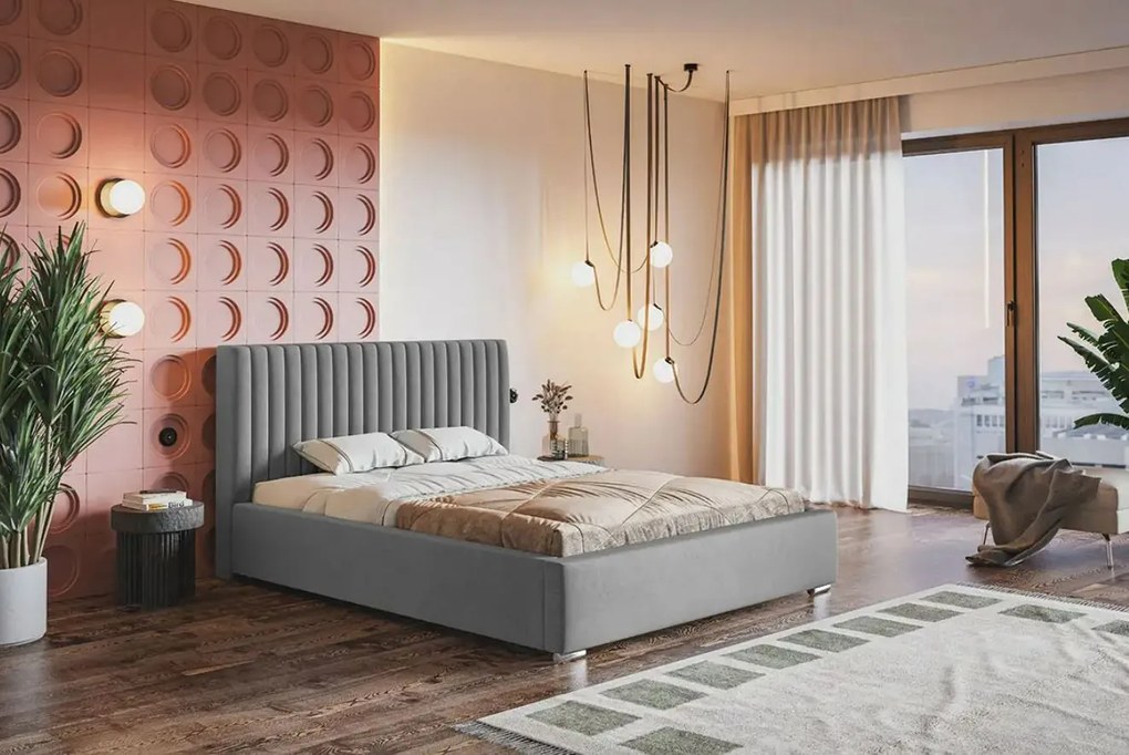Čalúnená manželská posteľ LIAN 180 x 200