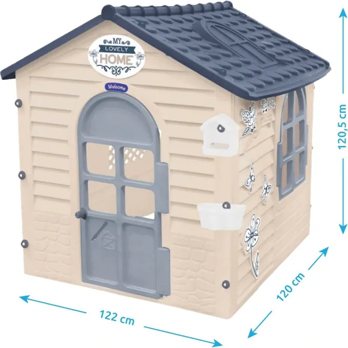 Mochtoys | Detský domček Mochtoys s kvetinami | 11640148