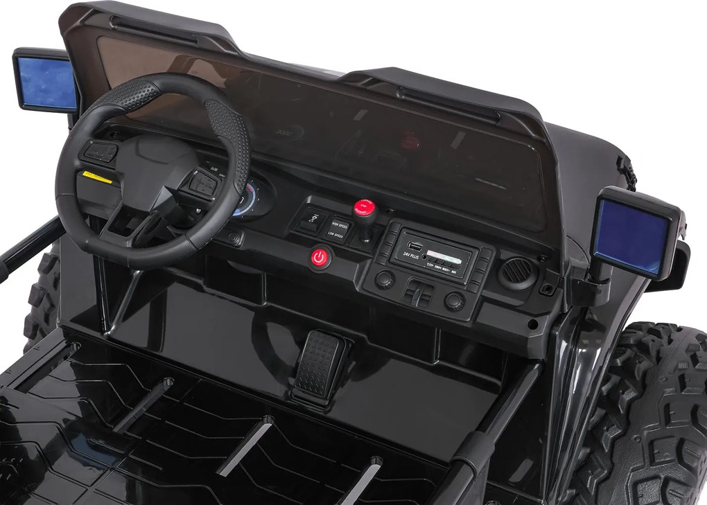 Ramiz Extrémne športové vozidlo 4x4 s variabilnou veľkosťou čierne