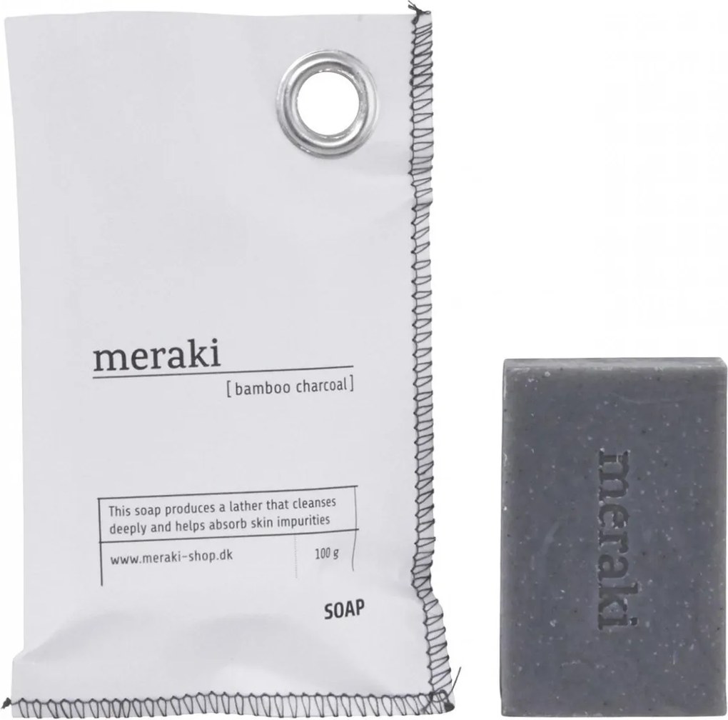 meraki Mydlo na ruky Bamboo charcoal 100 g