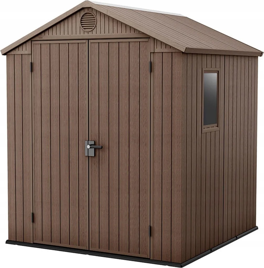 Záhradný domček na náradie Darwin 6x6 Keter Úložný priestor na záhradu Bronzový