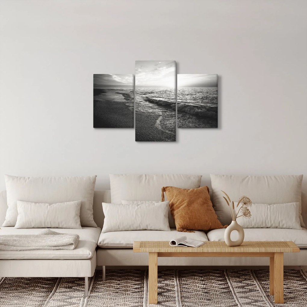Obraz - Na brehu mora (90x60 cm)