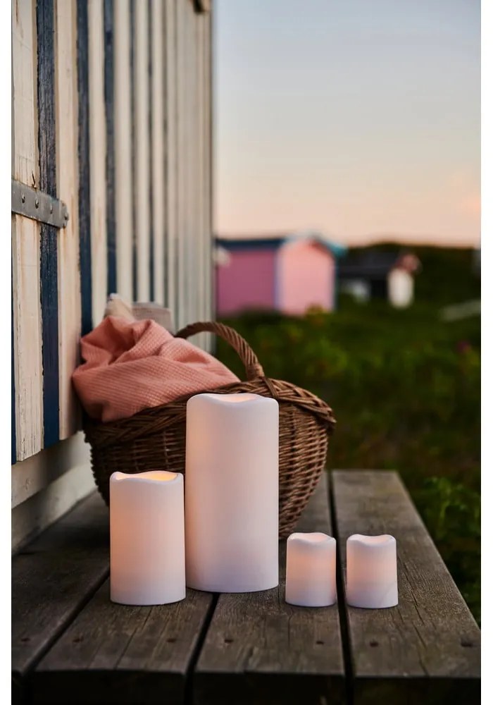 Biela vonkajšia svetelná dekorácia Storm – Sirius