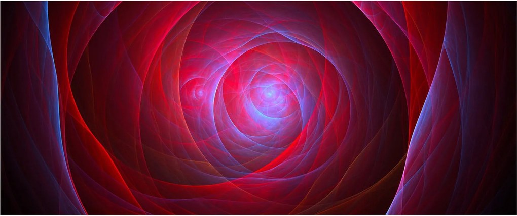 Abstraktný obraz očí (120x50 cm)