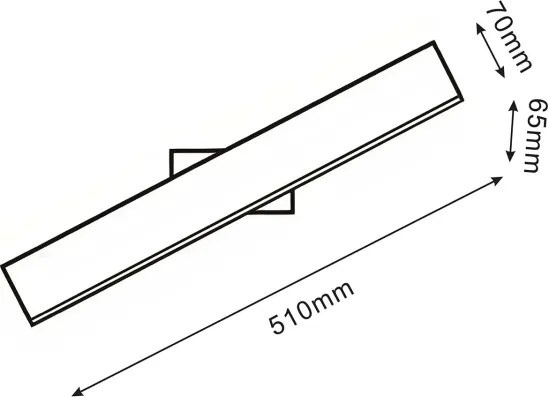 LED nástenné svietidlo BERNADETTA LED/10W/230V 4000K biela