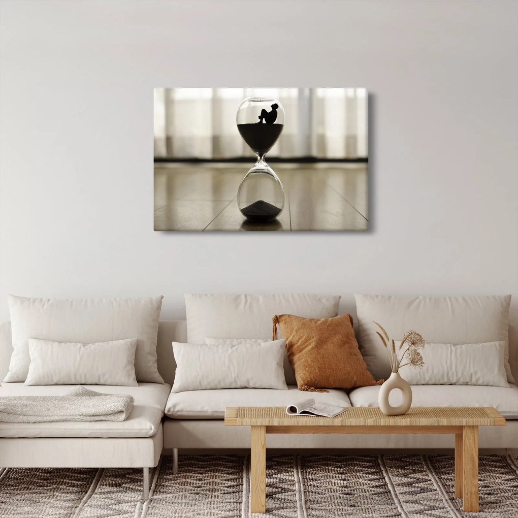 Obraz presýpacích hodín (90x60 cm)