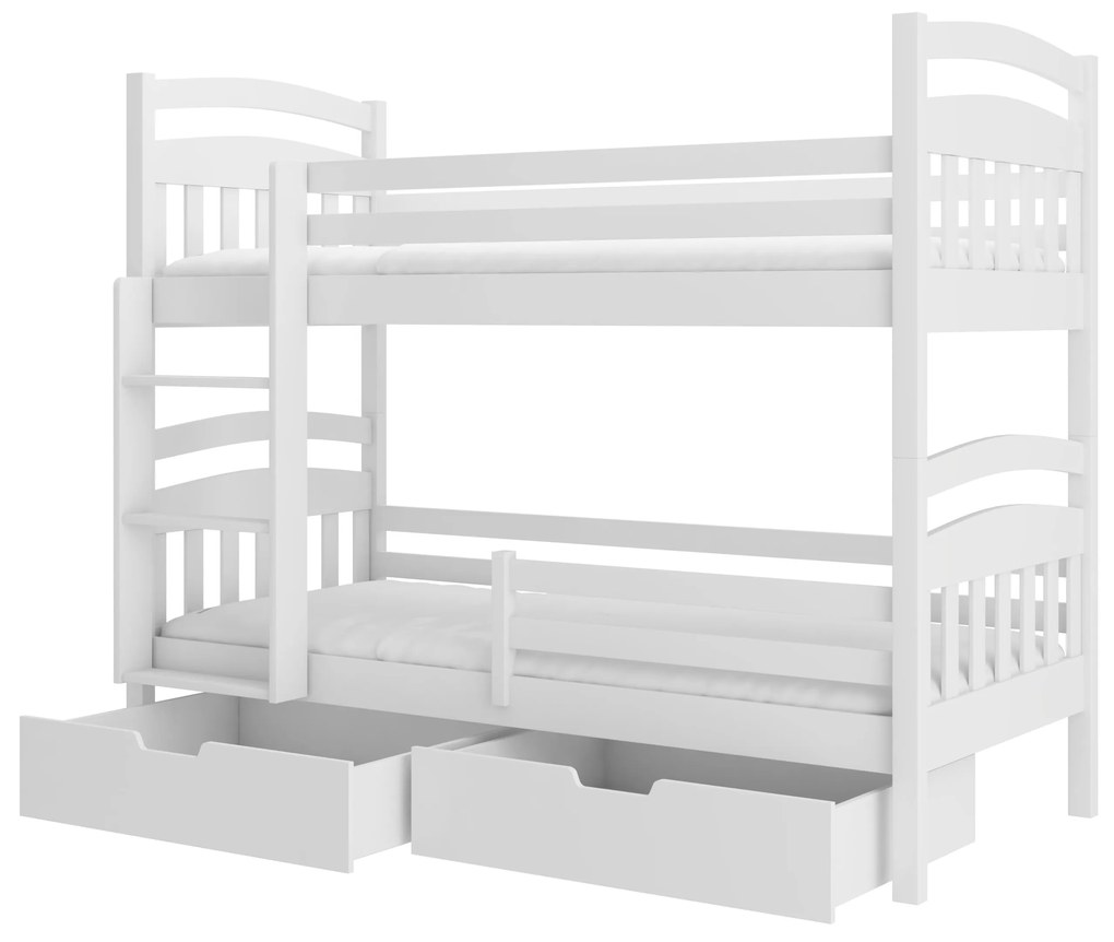 Poschodová detská posteľ 180x80 cm. Akcia -20%. Vlastná spoľahlivá doprava až k Vám domov. 1052258