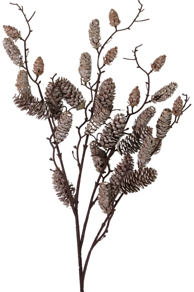 Umelé šišky na konári 53cm