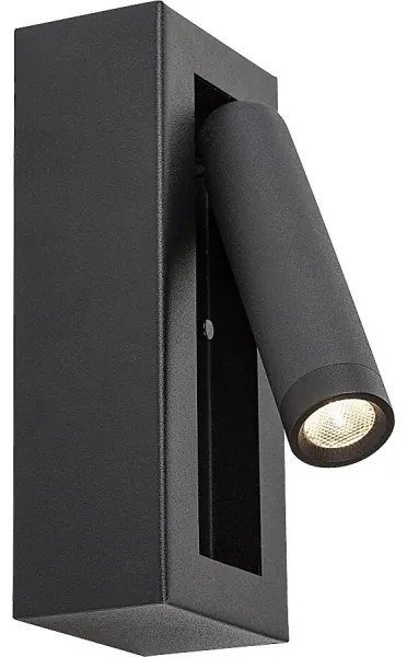 Rabalux 71285 - LED Nástenné bodové svietidlo GELLO LED/4W/230V čierna