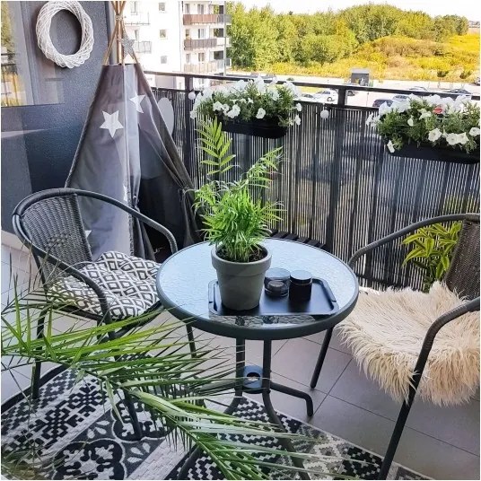 MI Záhradný stolík JUPITER 60cm