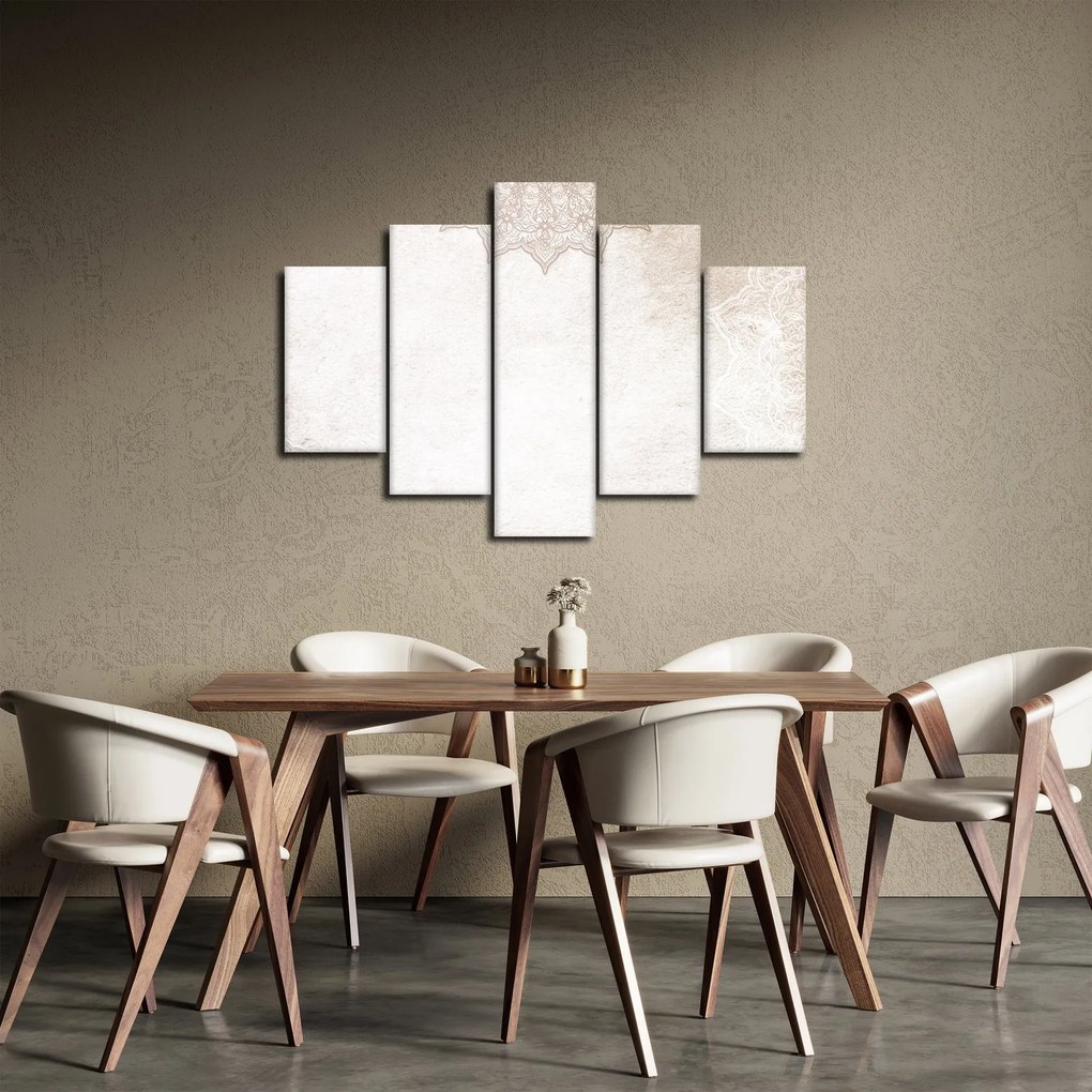 Obraz - Mandaly v stene (150x105 cm)