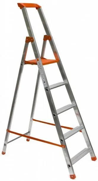 ALVE Schodíky jednostranné hliníkové SEMIPROFI 9893
