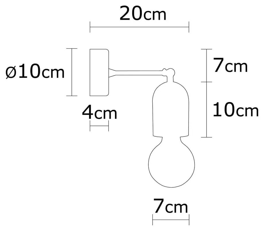Nástenné svietidlo v prírodnej farbe Datca – Opviq lights