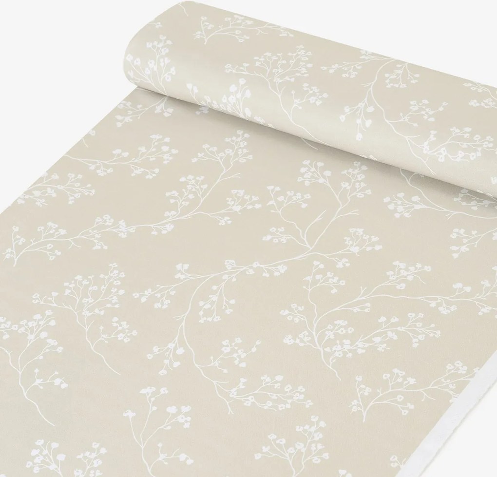 Goldea teflónová látka na obrusy - popínavé rastliny 160 cm