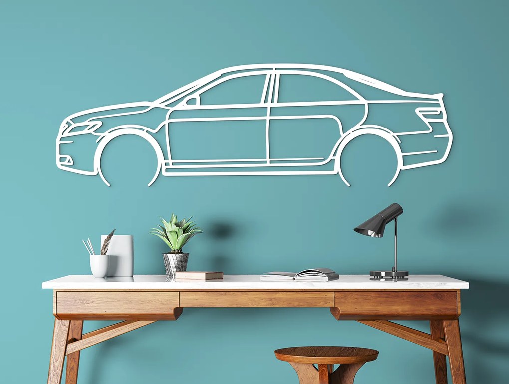 drevko Obraz na stenu Toyota Camry 07 Rozmer obrazu: 26,5 x 86 cm, Farba dekorácie: Čierna