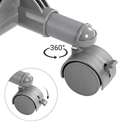 Stojan na oblečenie na kolieskach, 146-166x87-150x52cm