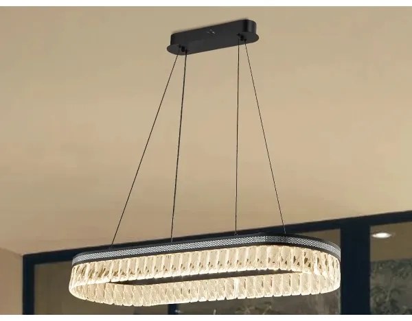 LED stmievateľný krištáľový luster na lanku THALIA LED/50W/230V 3000-6000K + DO