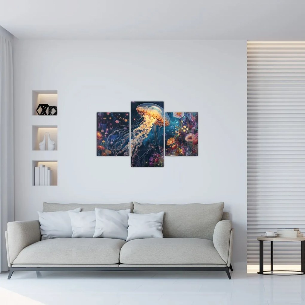 Obraz - Magická medúza (90x60 cm)
