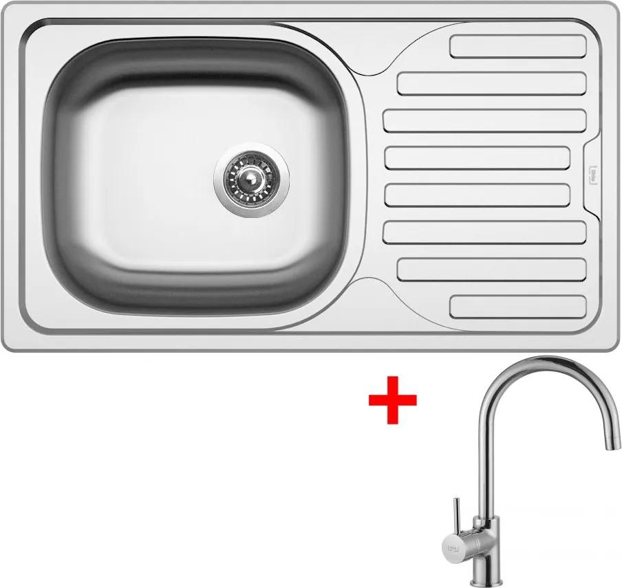 Set Sinks CLASSIC 760 V matný + batéria VITALIA