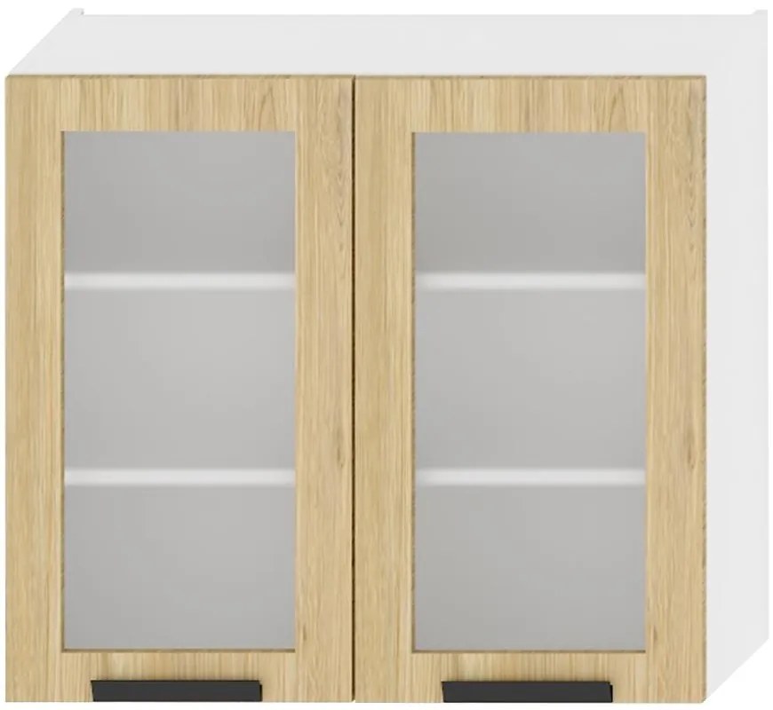 Kuchynská skrinka Denis ws80 dub london/biela