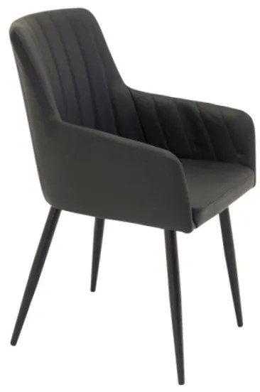Comfort stolička čierna