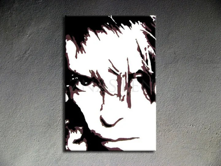 Ručne maľovaný POP Art obraz David Bowie | rôzne rozmery