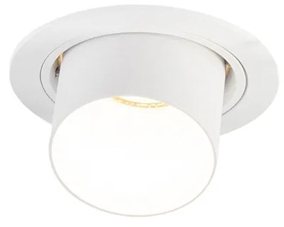 Moderné zapustené bodové svetlo okrúhle biele naklápateľné - Installa