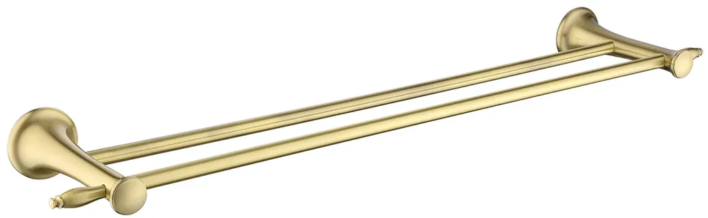 Ferro - Dvojitý držiak uterákov ANTICA 600 mm, bronz, AAI10BR