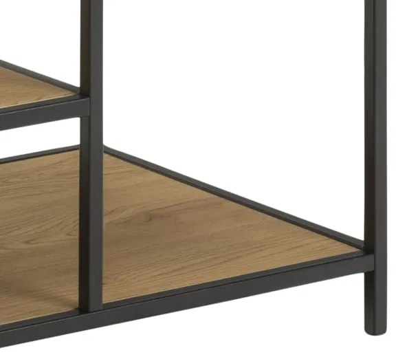 Vešiak SARON dub/čierna