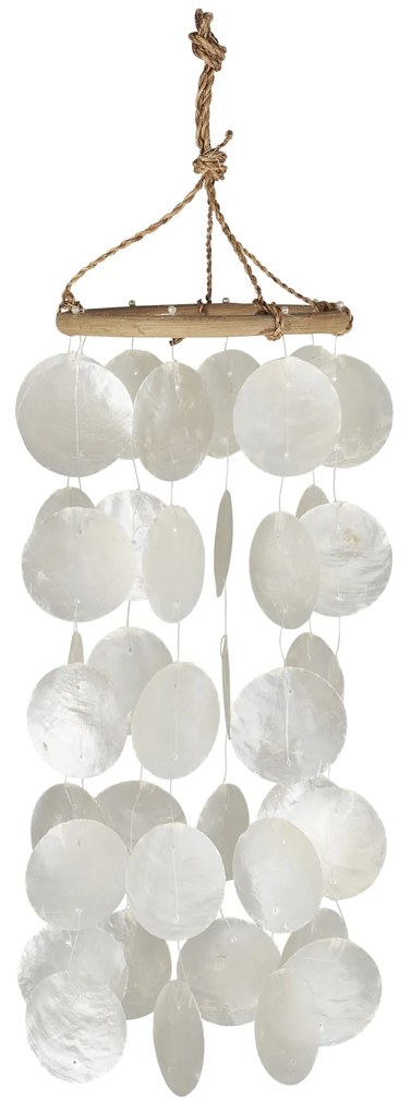 Ib Laursen Zvonkohra Shells 5 Rows White