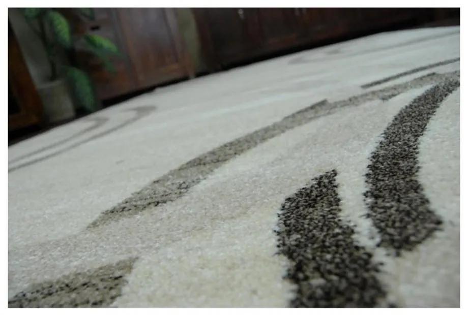Kusový koberec Kružnice krémový 120x170cm