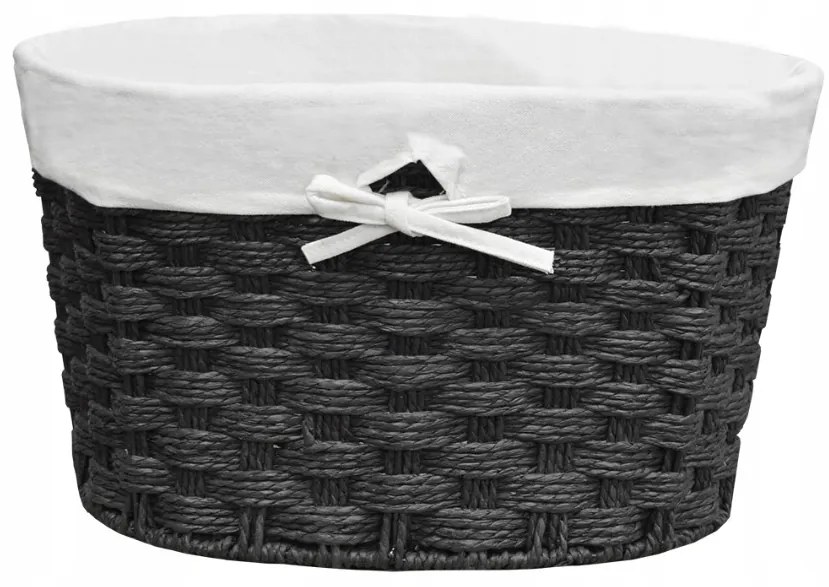 Erga Verona MO, univerzálny košík 35x24x16 cm, čierna, ERG-SEP-10KOSVER35MOB