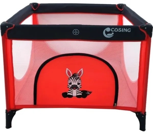 COSING - Detská ohrádka EMA Zebra Red