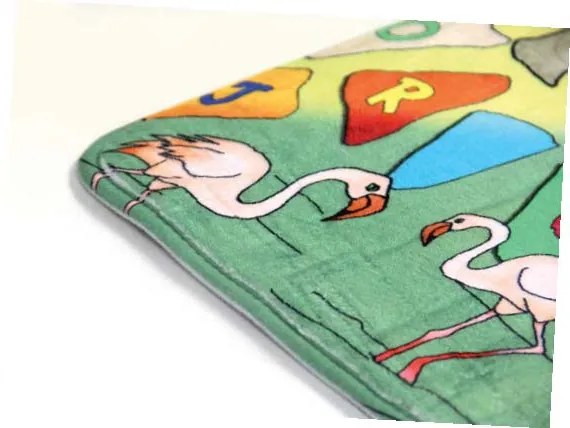 BO-MA, Protišmykový kusový koberec Safari, 76,5x117, viacfarebná, detská izba