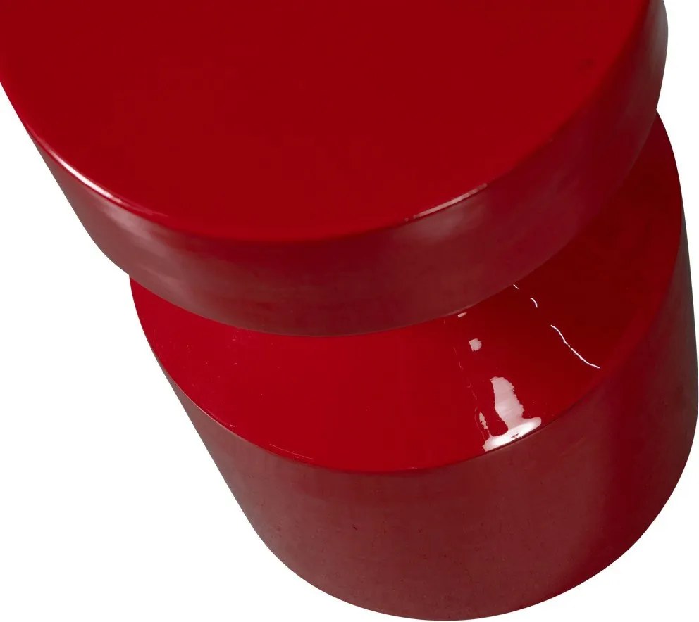 Kovový okrúhly odkladací stolík ø 30 cm Ferry – WOOOD