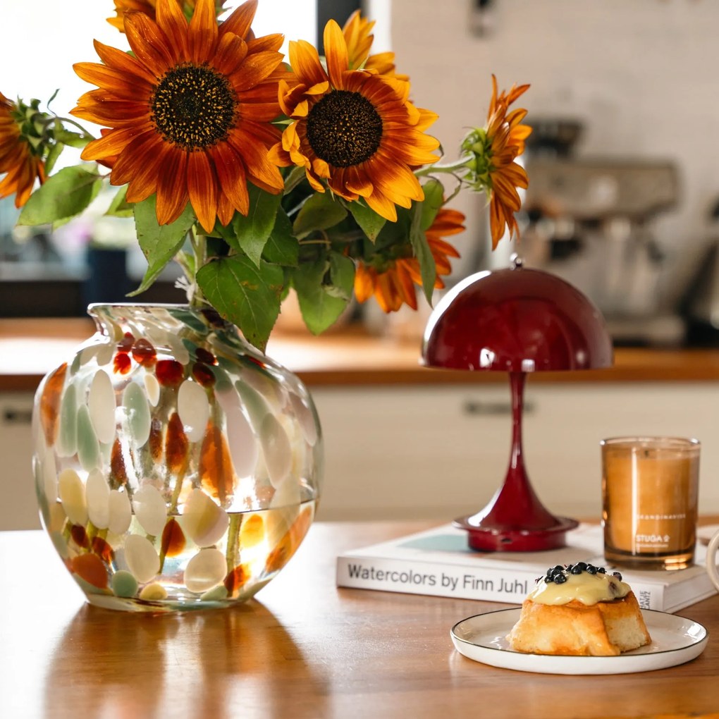 House Doctor Váza z brokového skla Dot Multi