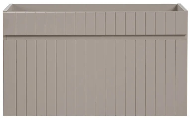 Závesná skrinka Iconic Lili s doskou a umývadlom 180 cm kašmírová/dub coast evoke