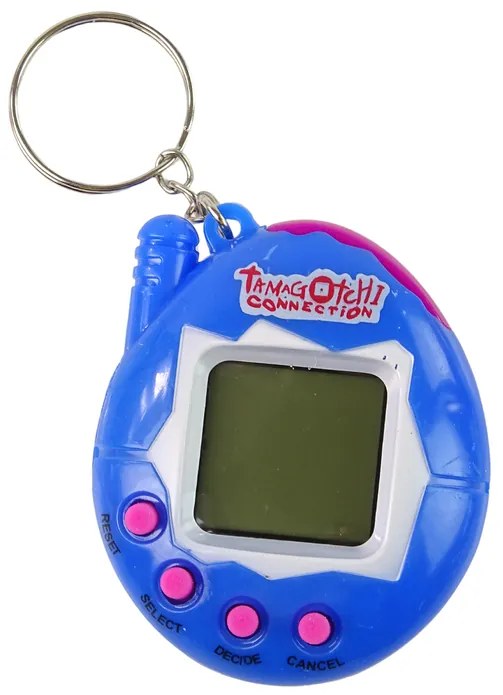 LEAN TOYS Elektronická hra Tamagotchi Pet vo vajíčku - modrá