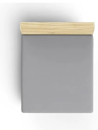 Sivá napínacia bavlnená plachta 160x200 cm - Mijolnir