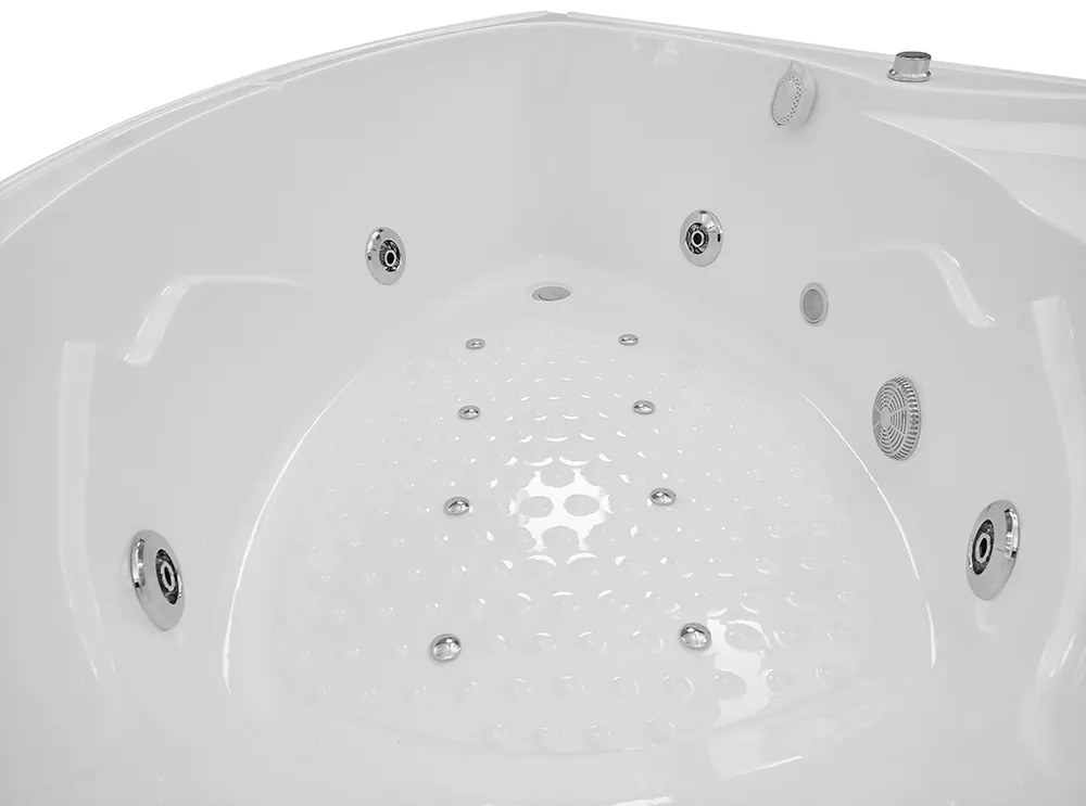 M-SPA - Kabino SPA vaňa s hydromasážou a funkciou parnej sauny 135 x 135 x 220 cm