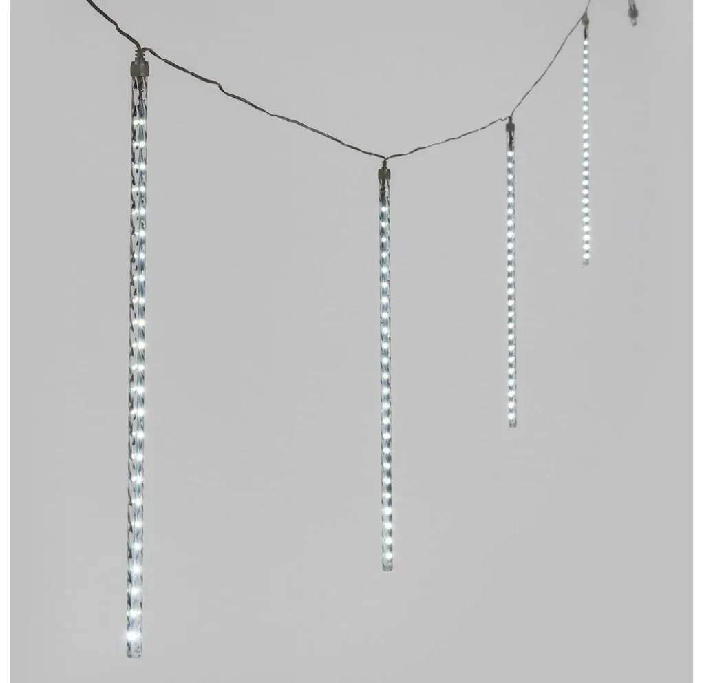 LED Vonkajšia vianočná reťaz ICICLE 480xLED 14m IP44 studená biela