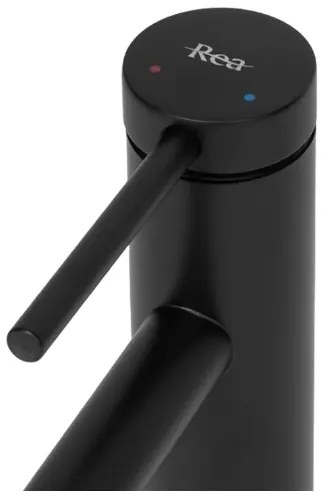 REA-B5320 - Umývadlová batéria FOSS 29,5 cm matná čierna