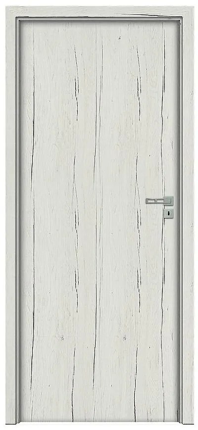 Dvere vnútorné Norma Decor plné 90L dub snežný