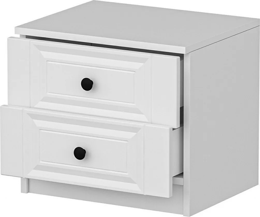 Nočný stolík Kale White