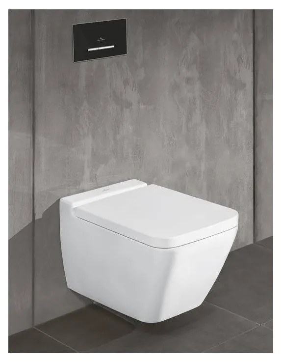 Villeroy & Boch Finion - WC sedátko s poklopom, QuickRelease, Softclosing, alpská biela 9M88S1R1