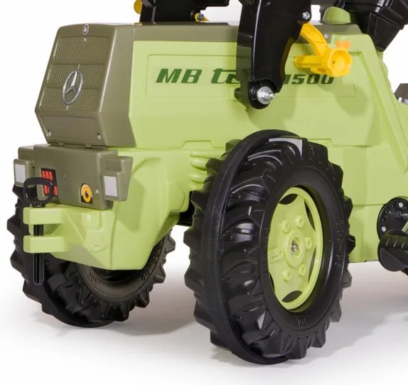 Šlapací traktor s lyžicou Mercedes Benz Rolly Toys 046690