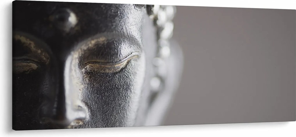 Obraz - Socha Budhu (120x50 cm)