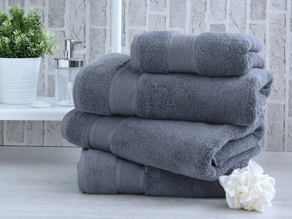 XPOSE ® Froté ručník NOVA EXCLUSIVE - tmavě šedá 50x90
