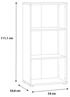 Knižnica URAN biela