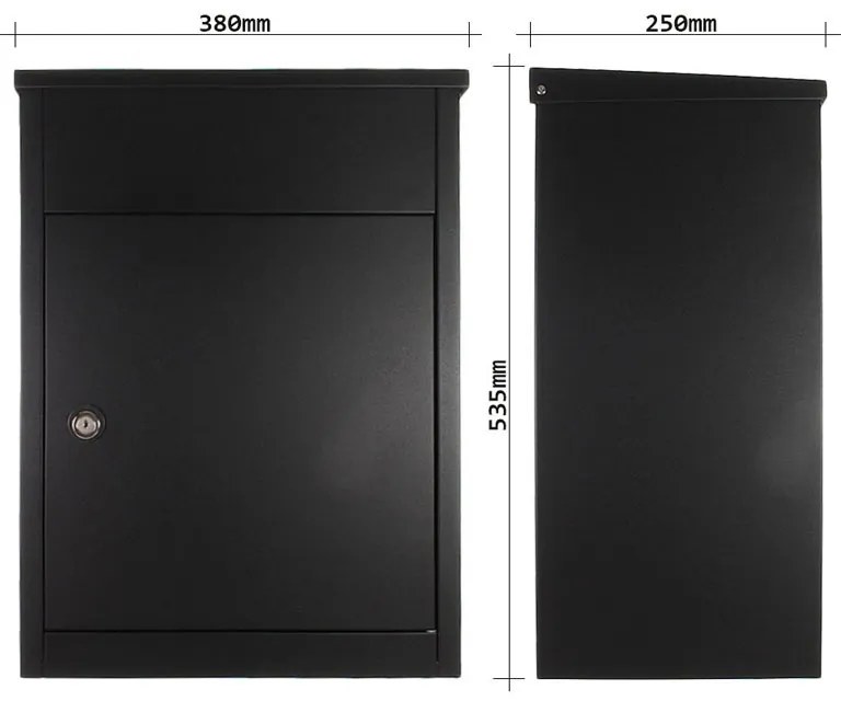 Poštová schránka na listy a balíky PARCEL KEEPER 500